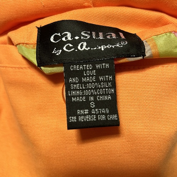 Cheerful reversible light spring coat - Picture 8 of 9